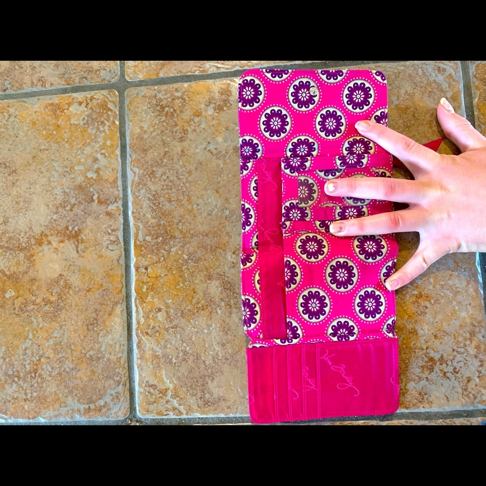 Vera Bradley trifold wallet